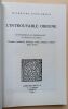 L'introuvable origine : Le problème de la personnalité au seuil du XXe siècle
. Tison-Braun, Micheline