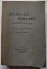 Grammaire hébraïque. Première partie, Lecture, nom, adjectif, pronom, participe. Avec deux chapitres nouveaux : accents, déclinaisons.. Roche, ...