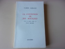 La contrition de Joe Bousquet. Gabriel Sarraute