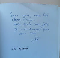 Six poèmes de Shri Aurobindo traduits et commentés par Mâ Sûryânanda Lakshmî (Noutte Genton-Sunier)