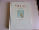 Villon (oeuvres). Illustrations de Dubout. François Villon