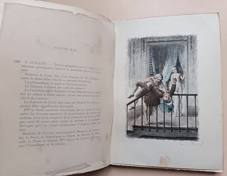 Mémoires secrets pour servir à l'histoire des lettres en France. De Bachaumont