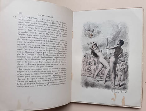 Mémoires secrets pour servir à l'histoire des lettres en France. De Bachaumont