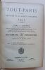 Tout-Paris Annuaire de la soci&eacute;t&eacute; parisienne 1935. Tout-Paris