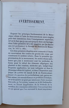 Traité élémentaire de mécanique céleste. Resal, H.