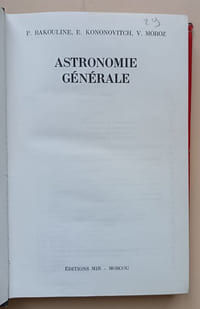 Astronomie générale