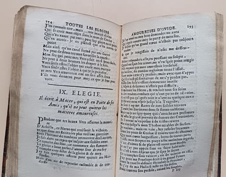 Les epistres et toutes les elegies amoureuses d’Ovide, traduites en vers francois. Ovide / Abbé Jean Barrin (traduction)