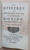 Les epistres et toutes les elegies amoureuses d’Ovide, traduites en vers francois. Ovide / Abb&eacute; Jean Barrin (traduction)