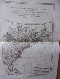 Atlas portatif ou recueil de cartes choisies extraites de l'atlas général de l’Abbé Grenet, et dressées avec exactitude par Bonne, hydrographe de La Marine; Pour servir a l’intelligence de la géographie moderne et universelle de Nicolle de la Croix, nouvelle édition revue par Victor Comeiras.