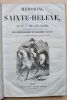 M&eacute;morial de Sainte-H&eacute;l&egrave;ne. Las Cases, Emmanuel de