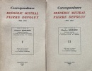 Correspondance : 1895-1913. Volumes I et II.. Mistral, Frédéric / Devoluy, Pierre