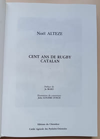 Cent ans de rugby catalan
