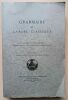 Grammaire de l'arabe classique. Gaudefroy-Demombynes, Maurice - Blachère, Régis