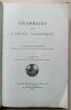 Grammaire de l'arabe classique. Gaudefroy-Demombynes, Maurice - Blachère, Régis