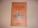 CIVILISATION ET LITTÉRATURE RUSSES. G. DAVYDOFF P. PAULIAT