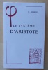 Le Système d'Aristote.. Hamelin, Octave