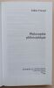 Philosophie philosophique. Freund, Julien