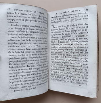 Voyage du jeune Anacharsis en Grèce vers le milieu du quatrième siècle avant l'ère vulgaire.. Barthélemy, Jean-Jacques