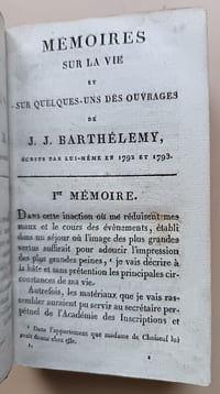 Voyage du jeune Anacharsis en Grèce vers le milieu du quatrième siècle avant l'ère vulgaire.