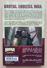 Warhammer 40000 : Only War (Damnation Crusade - Blood and Thunder - Fire & Honour)