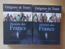 Histoire des Francs (2tomes).. Grégoire de Tours