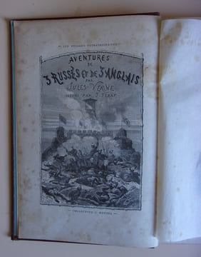 Aventures de trois Russes et de trois Anglais dans l'Afrique australe (aux initiales JV-JH).. Verne, Jules