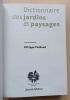 Dictionnaire des jardins et paysages. Th&eacute;baud, Philippe