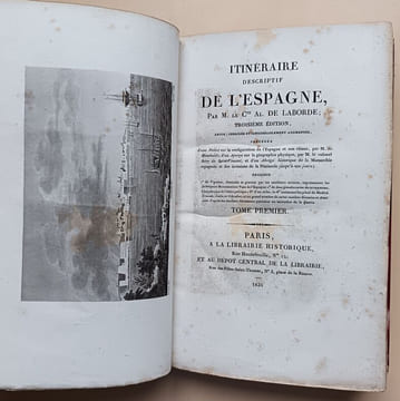 Itinéraire descriptif de l'Espagne (Troisième édition) . Laborde, Alexandre de