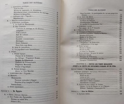 Le Milieu biblique avant Jésus-Christ - 3 tomes : I. Histoire et civilisation (1922). II. La Littérature (1923). III. Les Idées religieuses et morales ...