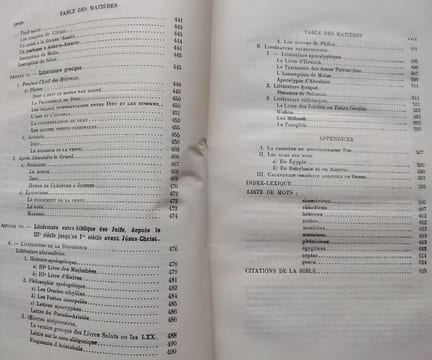 Le Milieu biblique avant Jésus-Christ - 3 tomes : I. Histoire et civilisation (1922). II. La Littérature (1923). III. Les Idées religieuses et morales ...