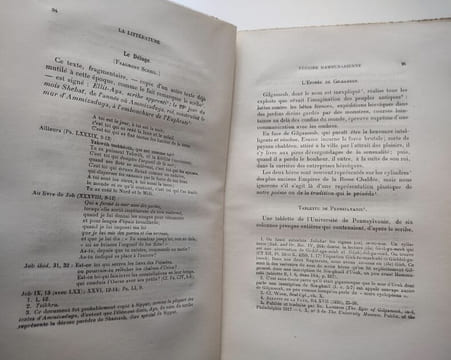 Le Milieu biblique avant Jésus-Christ - 3 tomes : I. Histoire et civilisation (1922). II. La Littérature (1923). III. Les Idées religieuses et morales ...