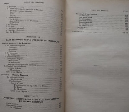 Le Milieu biblique avant Jésus-Christ - 3 tomes : I. Histoire et civilisation (1922). II. La Littérature (1923). III. Les Idées religieuses et morales ...
