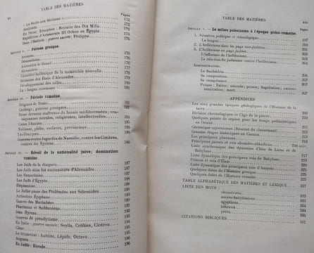 Le Milieu biblique avant Jésus-Christ - 3 tomes : I. Histoire et civilisation (1922). II. La Littérature (1923). III. Les Idées religieuses et morales ...