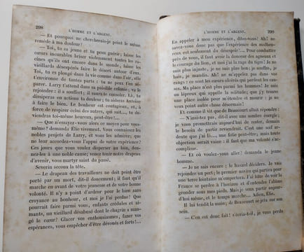 L’Homme et l’argent. Roman de mœurs.. Souvestre, Emile