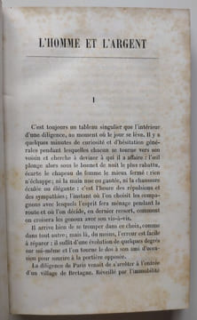 L’Homme et l’argent. Roman de mœurs.. Souvestre, Emile