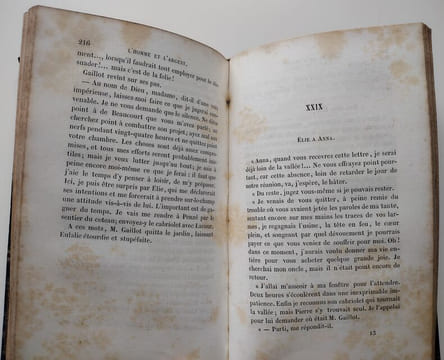 L’Homme et l’argent. Roman de mœurs.. Souvestre, Emile