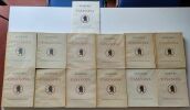 Mémoires de Casanova (12 volumes). + Chemise de 12 aquarelles. . Giacomo, Casanova 