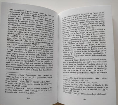 Lot de 7 livres sur les Hittites, comprenant : Les Hittites et leur histoire (trois volumes, 2007-2008). Histoire Du Mitanni, 2003 / Suppiluliuma et ...