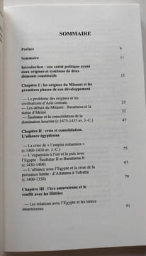 Lot de 7 livres sur les Hittites, comprenant : Les Hittites et leur histoire (trois volumes, 2007-2008). Histoire Du Mitanni, 2003 / Suppiluliuma et ...
