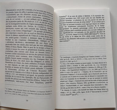 Lot de 7 livres sur les Hittites, comprenant : Les Hittites et leur histoire (trois volumes, 2007-2008). Histoire Du Mitanni, 2003 / Suppiluliuma et ...