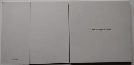 La Bibliothèque de Babel.. Borges, Jorge Luis / Bonargent, René