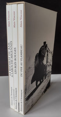 La Bataille du rail à Laroche-Migennes. Des luttes ouvrières à la Résistance. Les Blés rouges : de la Résistance à la Libération. Du Fer au flambeau : de la Libération à la Reconstruction. (Coffret 3 livres)