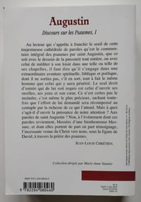 Discours sur les Psaumes, I. Du psaume 1 au psaume 80.