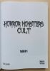Horror monsters cult - Volume n&deg;1. Escofier, Eric 