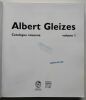 Albert Gleizes. Catalogue raisonné. [2 Volumes].. Varichon, Anne