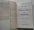 Wilhelm Reich et l'Orgonomie.. Raknes, Ola