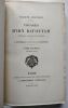 Voyages d'Ibn Batoutah , texte arabe, accompagné d'une traduction par C.Defrémery et le Dr R. Sanguinetti (4 tomes + 1 index).. Ibn Batoutah ...