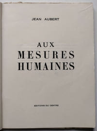 Aux mesures humaines.