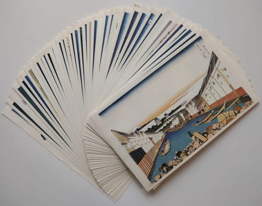The Thirty-Six Views Of Mt. Fuji By Hokusai.