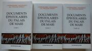 Documents épistolaires du palais de Mari. [3 Tomes] . Durand, Jean-Marie